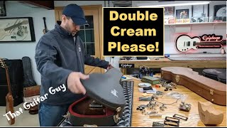 Video thumbnail for Beautiful Vintage Gibson Les Paul with Double Cream Dirty Finger  Pickups - 1979 GK-55 by That Guitar Guy