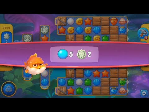 Fishdom. Hard Level 2733