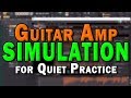 Cheap Guitar Amp Simulation For Quiet Practice Behringer UM2 And Cakewalk TH3