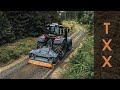 Stone Mulcher TMC CANCELA TXX With Tractor Valtra