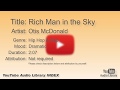 Rich Man In The Sky Otis McDonald Hip Hop Rap Dramatic YouTube Audio Library BGM