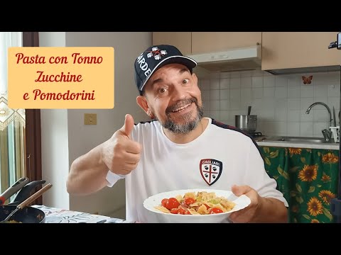 Pasta con Tonno, Zucchine e Pomodorini