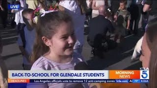 25,000+ students return to school in Glendale on Wednesday 