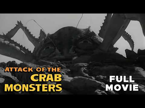Attack Of The Crab Monsters | FULL MOVIE | Roger Corman | Giant Creature Horror Sci-Fi