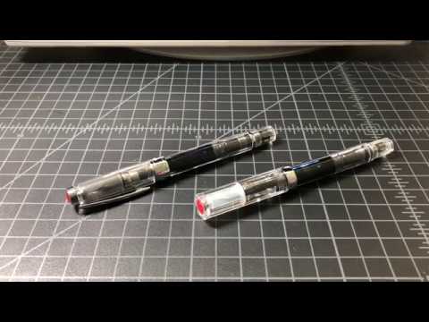 Twsbi Diamond 580 vs ECO Fountain Pen Comparison