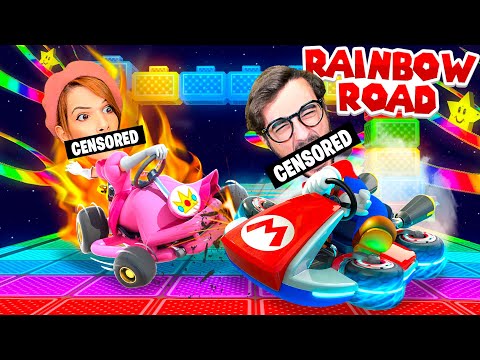 INSULTO I MIEI AMICI NELLA GARA ARCOBALENO DI MARIO KART 8 DELUXE!