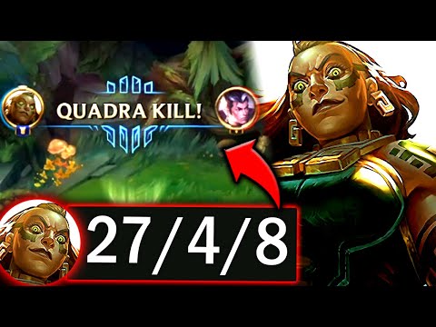 ILLAOI TOP NEW META BUILD! 1V5 EASIER THAN EVER (QUADRA KILL) - 2025 Illaoi TOP Gameplay Guide