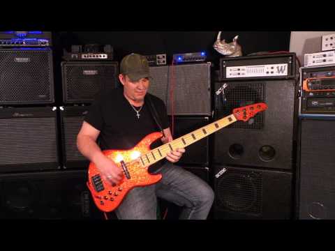 Nordstrand Custom Bass - VJ5 Slim model - w/J-Blades - Andy Irvine