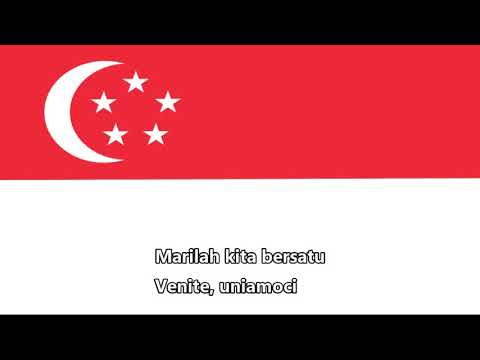 Inno nazionale di Singapore - Majulah Singapura (Avanti Singapore)