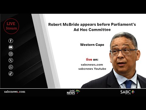 Robert McBride appears before Parliament’s Ad Hoc Committee | 21 January 2026