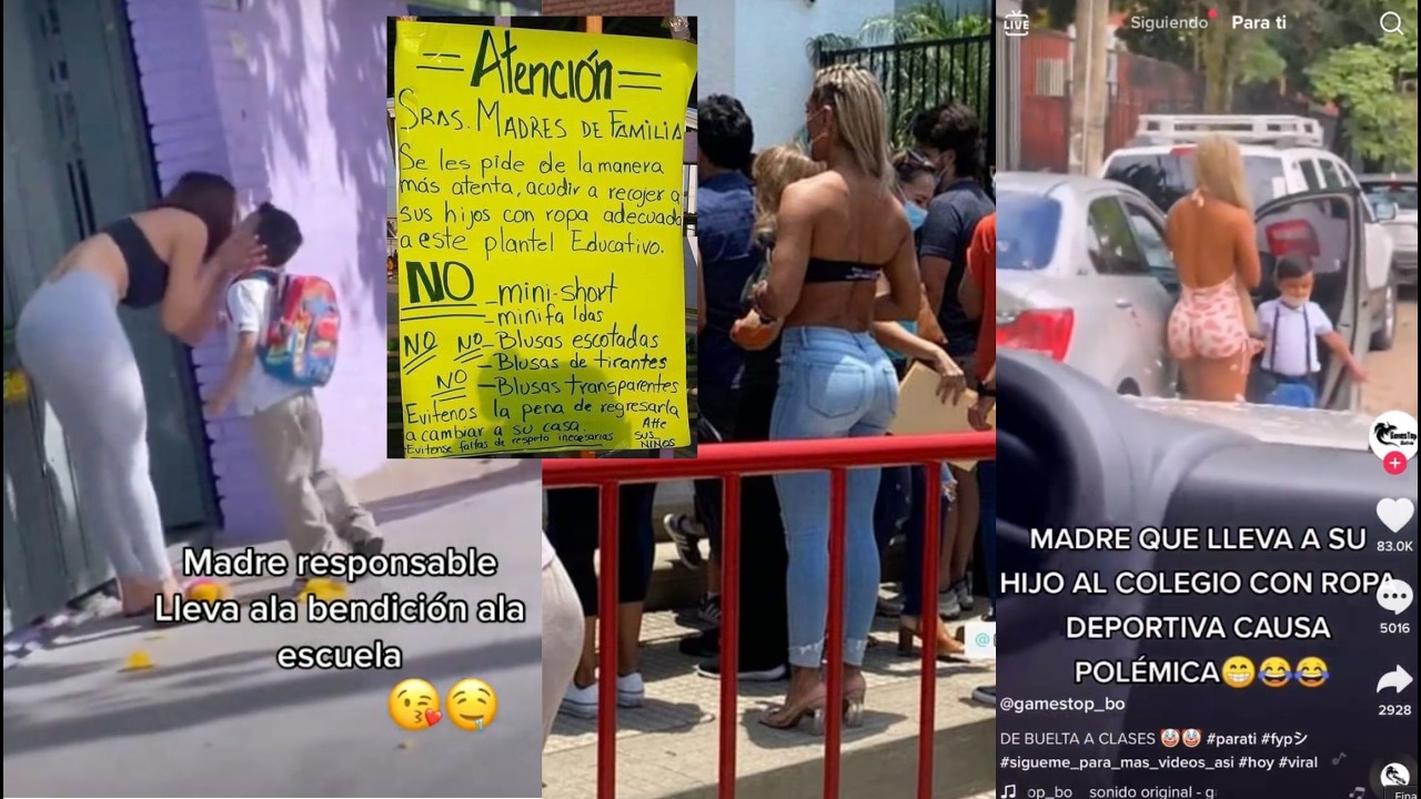 Escuela prohibe a las mamás vestirse ajustado