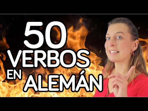 APRENDE ALEMÁN  con los 50 VERBOS ESENCIALES
