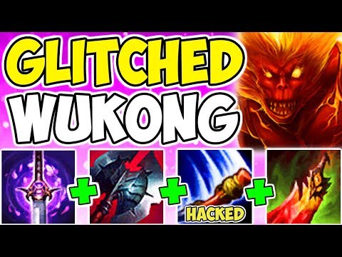 *3000+ DAMAGE Q BUG* Wukong Full Lethality One-Shot Glitch (PENTAKILL) League Of Legends Season 9