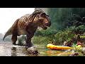 The T Rex Scene Jurassic World Rebirth DINOSAUR Scene