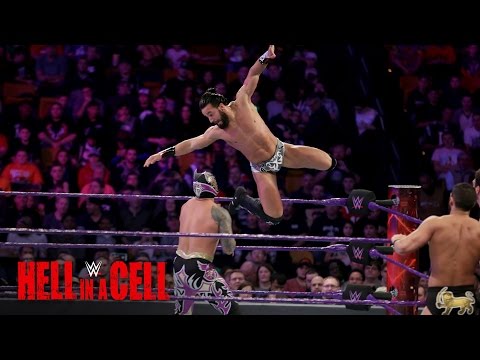 Cedric Alexander, Lince Dorado & Sin Cara vs. Nese, Gulak & Daivari: WWE Hell in a Cell 2016 Kickoff