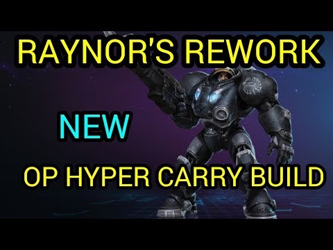 *NEW* OP Raynor Hyper Carry Build - Raynor Rework Talent Guide - Hots Raynor Build