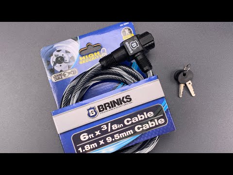 [1029]一則安全笑話：布林克斯 "高安全 "電纜鎖抖開了 ([1029] A Security Joke: Brinks “High Security” Cable Lock Jiggled Open)