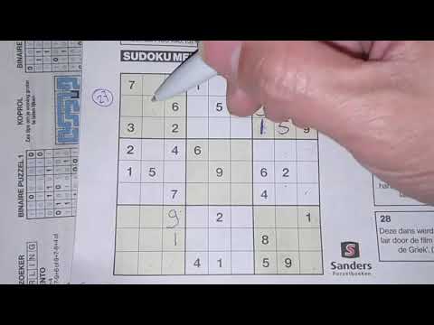 Again our daily Sudoku practice continues. (#1767) Medium Sudoku puzzle. 10-17-2020