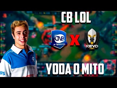 CB LoL - Keyd x CNB 23/01/2016 | Yoda o mito !