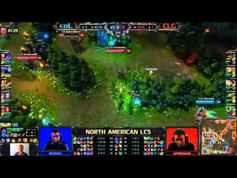 coL vs CLG - Complexity vs Counter Logic Gaming - LCS 2013 NA - English Commentary