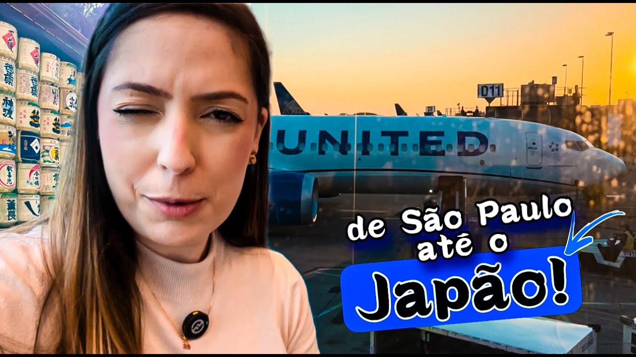 WHAT IT'S LIKE TO TRAVEL FROM SÃO PAULO TO JAPAN WITH UNITED AIRLINES!