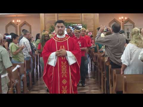 Folia de são Sebastião, igreja São Sebastião. Morrinhos Goiás. Janeiro de 2026.