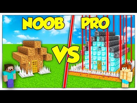 LA CASA PIÙ SICURA NOOB CONTRO CASA PRO! - Minecraft ITA