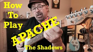 How To Play APACHE - The Shadows (Plus free charts!)