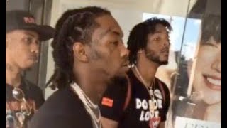 Offset Isn't Feeling Random Guy Trying to Freestyle For Him!