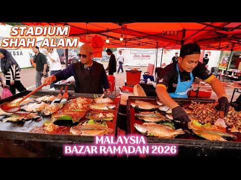 Bazar Ramadan Stadium Shah Alam 2026 💥 MASSIVE Malaysia Street Food Attack!