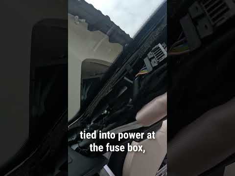 Dash cam install