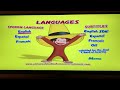 Opening And Closing To Curious George 2006 DVD Full Screen Version
