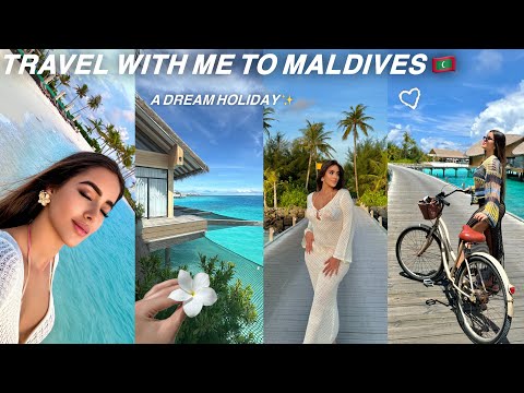 MALDIVES VLOG|  راجلي حقق ليا حلم من احلامي❤️💍 سافرت لجزر المالديف🌴🌼٠