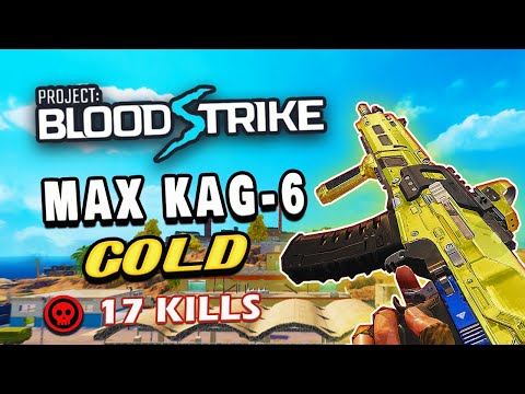 MAX KAG-6 GOLD LOADOUT | OPERATION SHUTTER ISLAND | Blood Strike