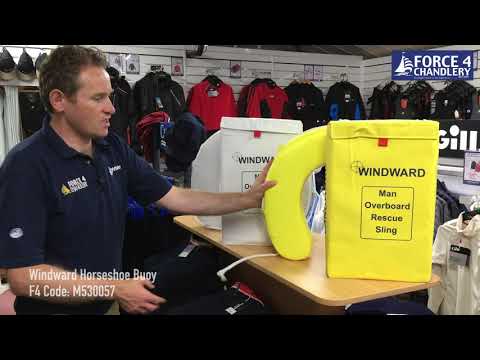 Affordable Safety essentials from Windward by Force 4 - the Horseshoe Buoy & Man Overboard Sling
