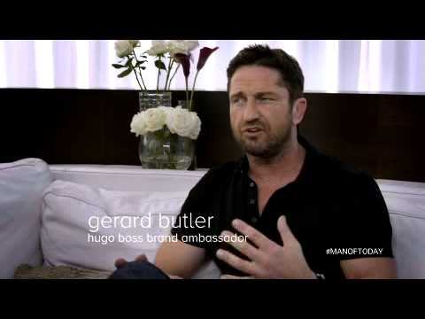 Gerard Butler on Hugo Boss Boss Bottled #ManofToday