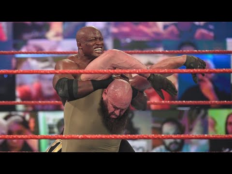 Braun Strowman vs Bobby Lashley full match Raw 22 feb 2021