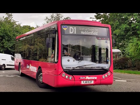 1408 optare tempo on d1 to huddersfield