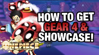 [AOPG] GEAR 4 SHOWCASE + HOW TO GET/AWAKEN TO RUBBER V2! A One Piece Game | Roblox