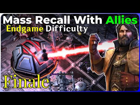 The Ion Cannon SHOOTS! - StarCraft: Mass Recall With Allies Finale