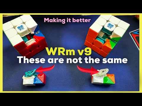 Making a Better WRm v9 - MoYu 20-Magnet Pieces are Not the Same as the 8-Magent