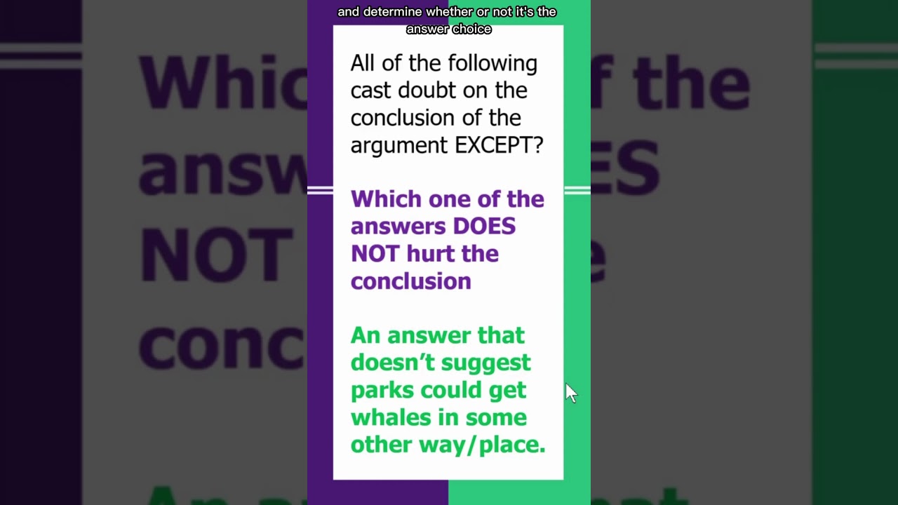 Part 3 of the GRE argument problem. Let's dive in! #shorts