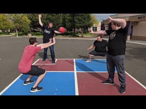 Four Square At My Elementary School!