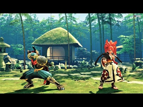 Hattori Hanzo vs Baiken (Hardest AI) - SAMURAI SHODOWN