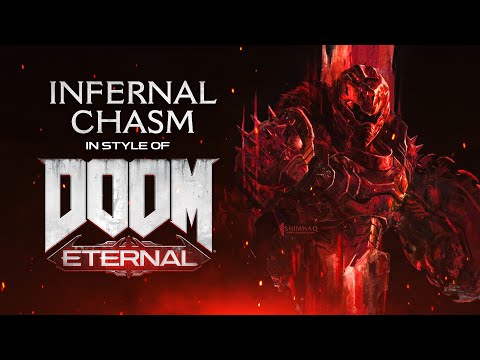 INFERNAL CHASM in style of DOOM Eternal
