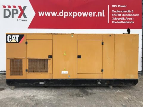 DPX Power: Loadtest Caterpillar C15 - 450 kVA Generator set - DPX-11884