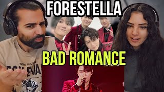 We react to Forestella - Bad Romance | REACTION