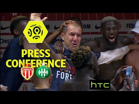 Press Conference AS Monaco - AS Saint-Etienne (2-0) - Week 31 / 2016-17