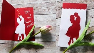 LAST MINUTE VALENTINES DAY CARD IDEAS | diy gifts for boyfriend |valentinesday card ideas
