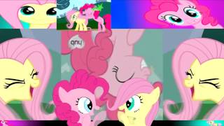 Avast Fluttershy and Pinkie Pie's Ass